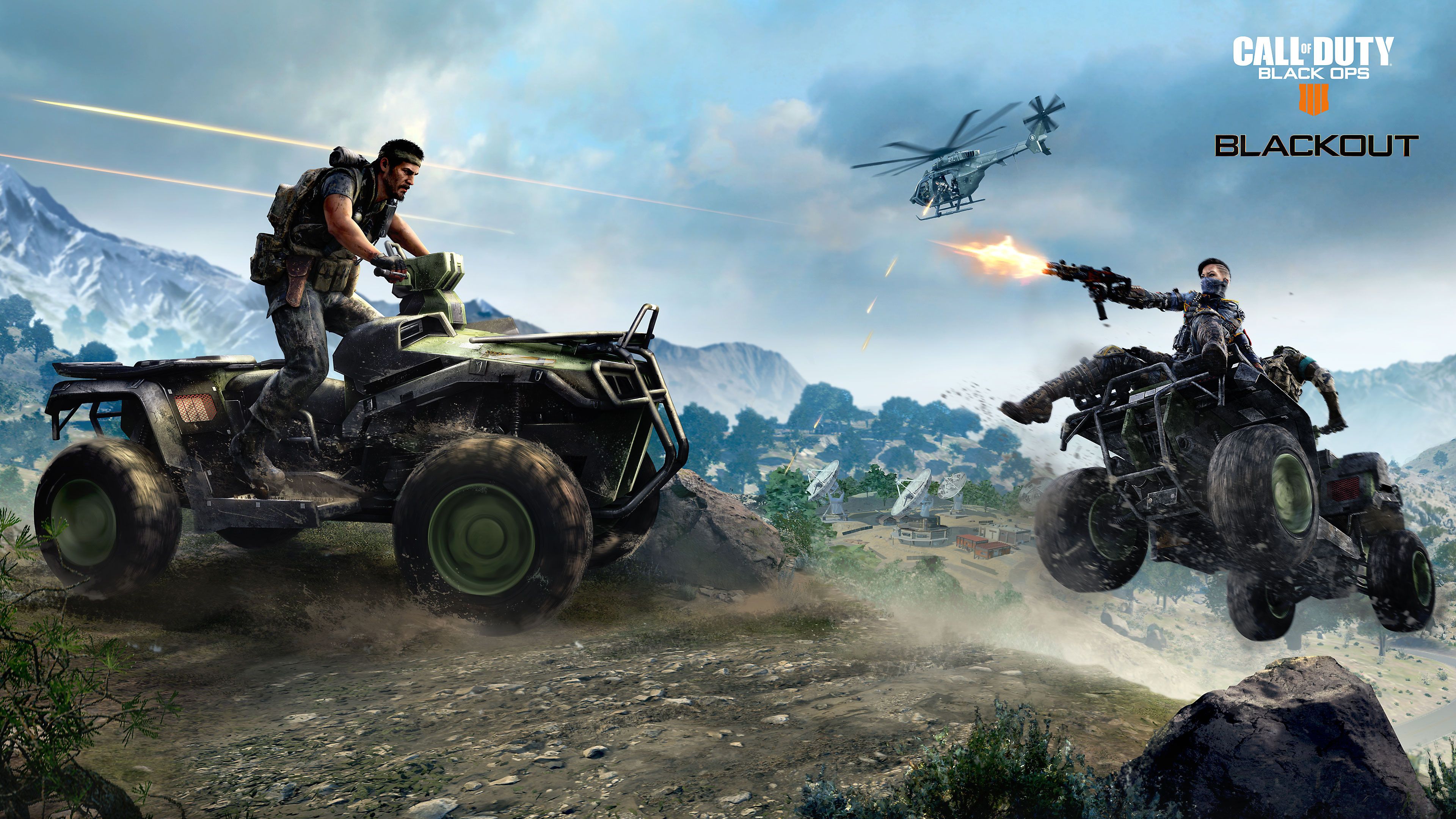 Call of Duty Blackout quad soldati, 3840x2160 4K Ultra HD, Monitor 4K