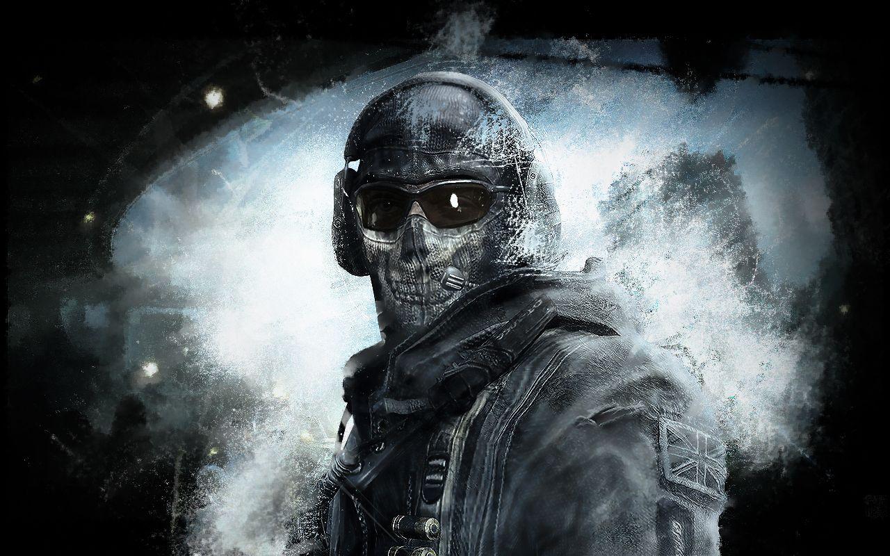 Call of Duty Ghost teschio, 1280x800 HD, Notebook Gaming
