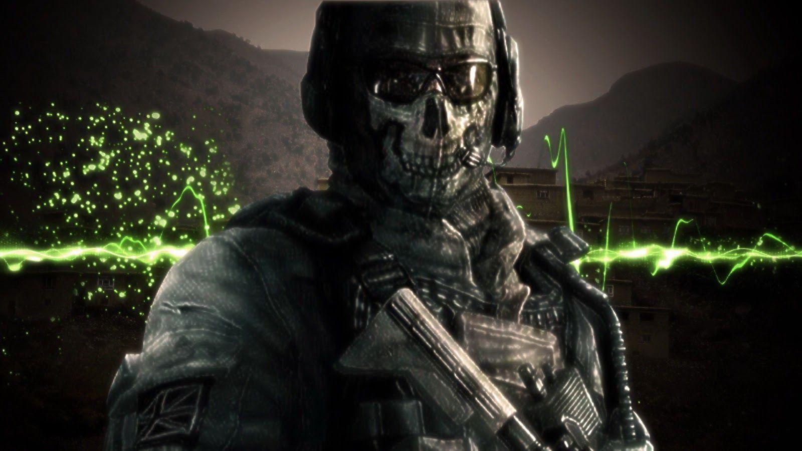 Soldato maschera teschio Ghost, 1600x900 HD Ready, Desktop