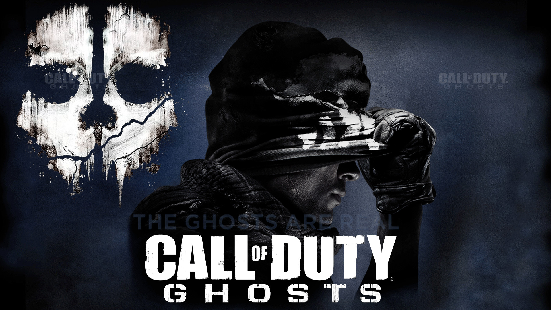Call of Duty Ghosts maschera teschio, 1920x1080 Full HD 1080p, PC
