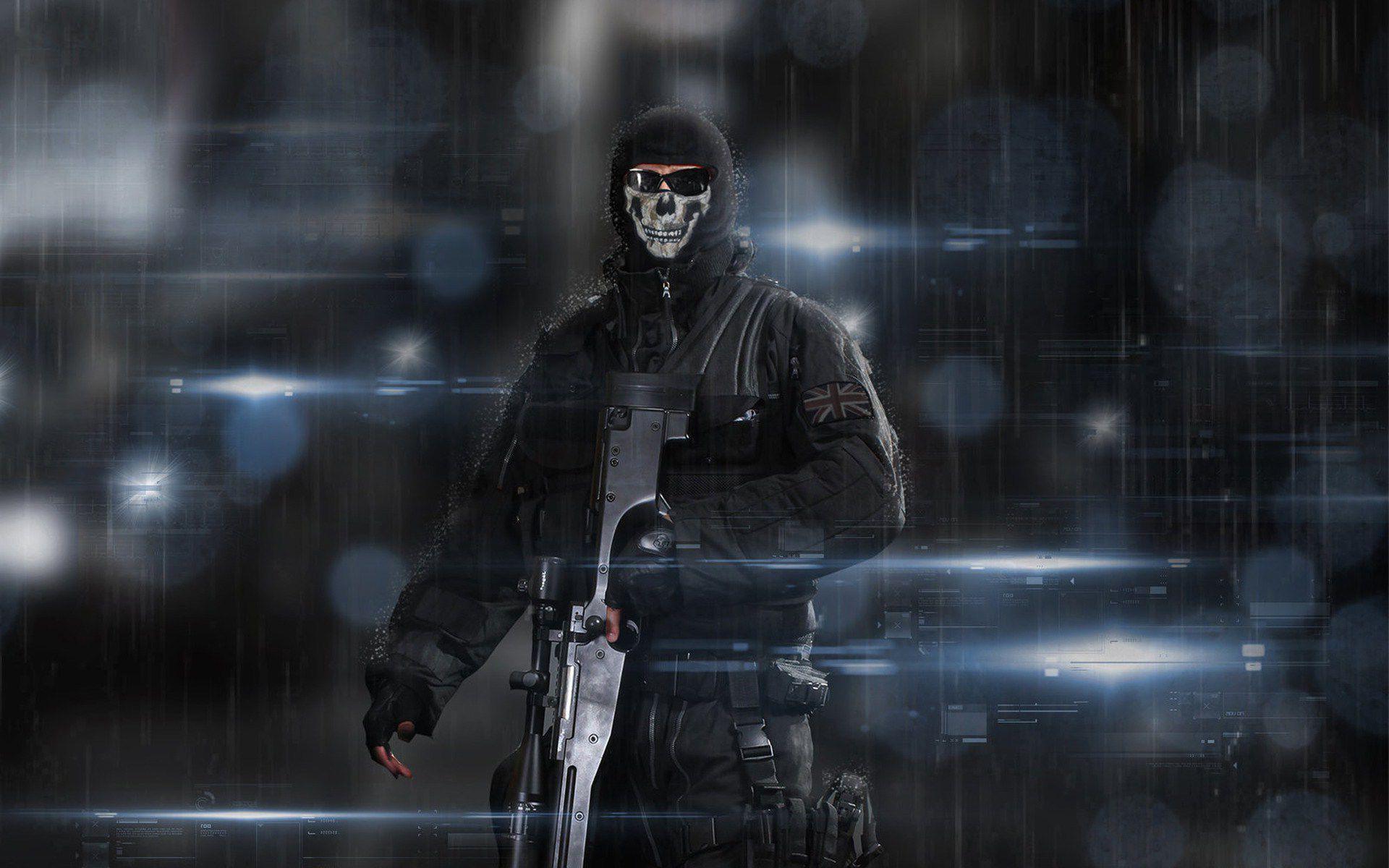 Call of Duty Ghost teschio maschera, 1920x1200 Full HD+, Laptop