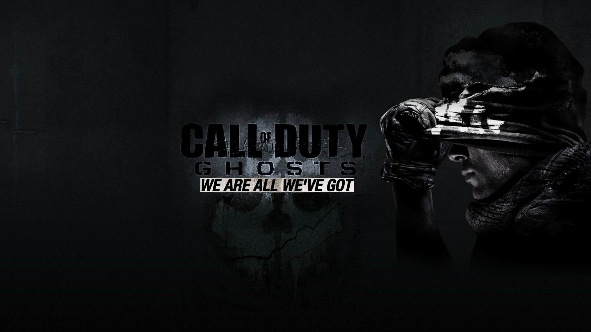 Call of Duty Ghosts maschera teschio, 1920x1080 Full HD 1080p, Desktop