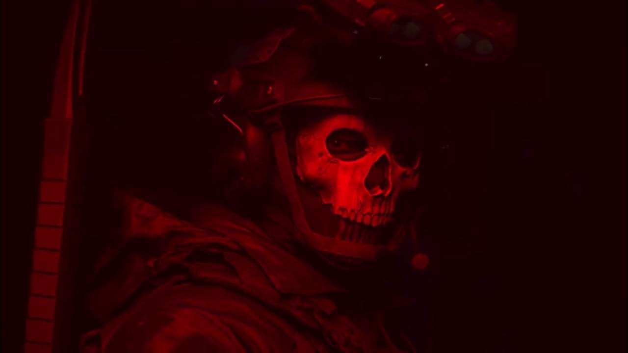 Ghost maschera teschio rossa, 1280x720 720p, PC