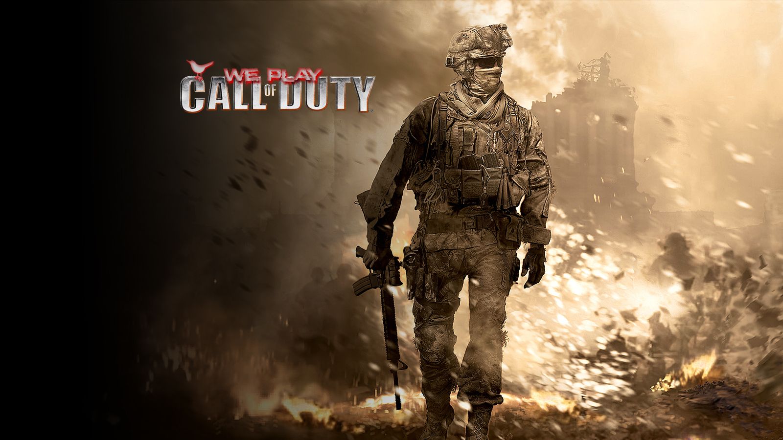 Soldato Call of Duty Modern Warfare, 1600x900 HD Ready, Laptop