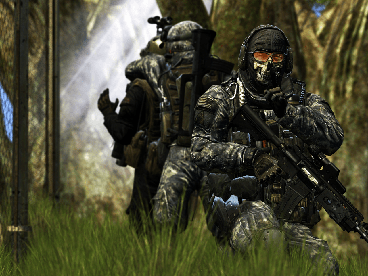 Soldati mimetici Call of Duty, Activision, 1280x960 720p, Laptop