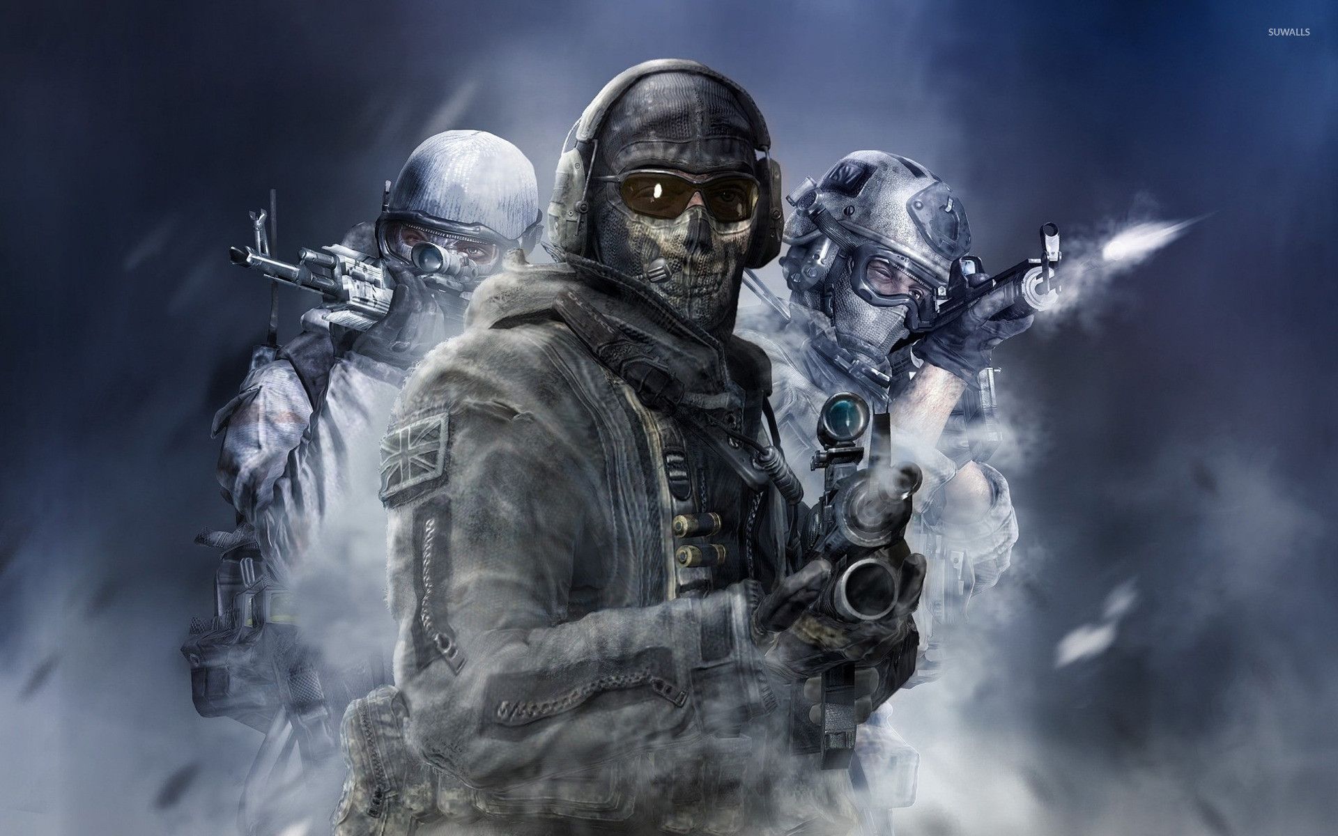 Soldati mascherati Modern Warfare 2, 1920x1200 Full HD+ WUXGA, Desktop