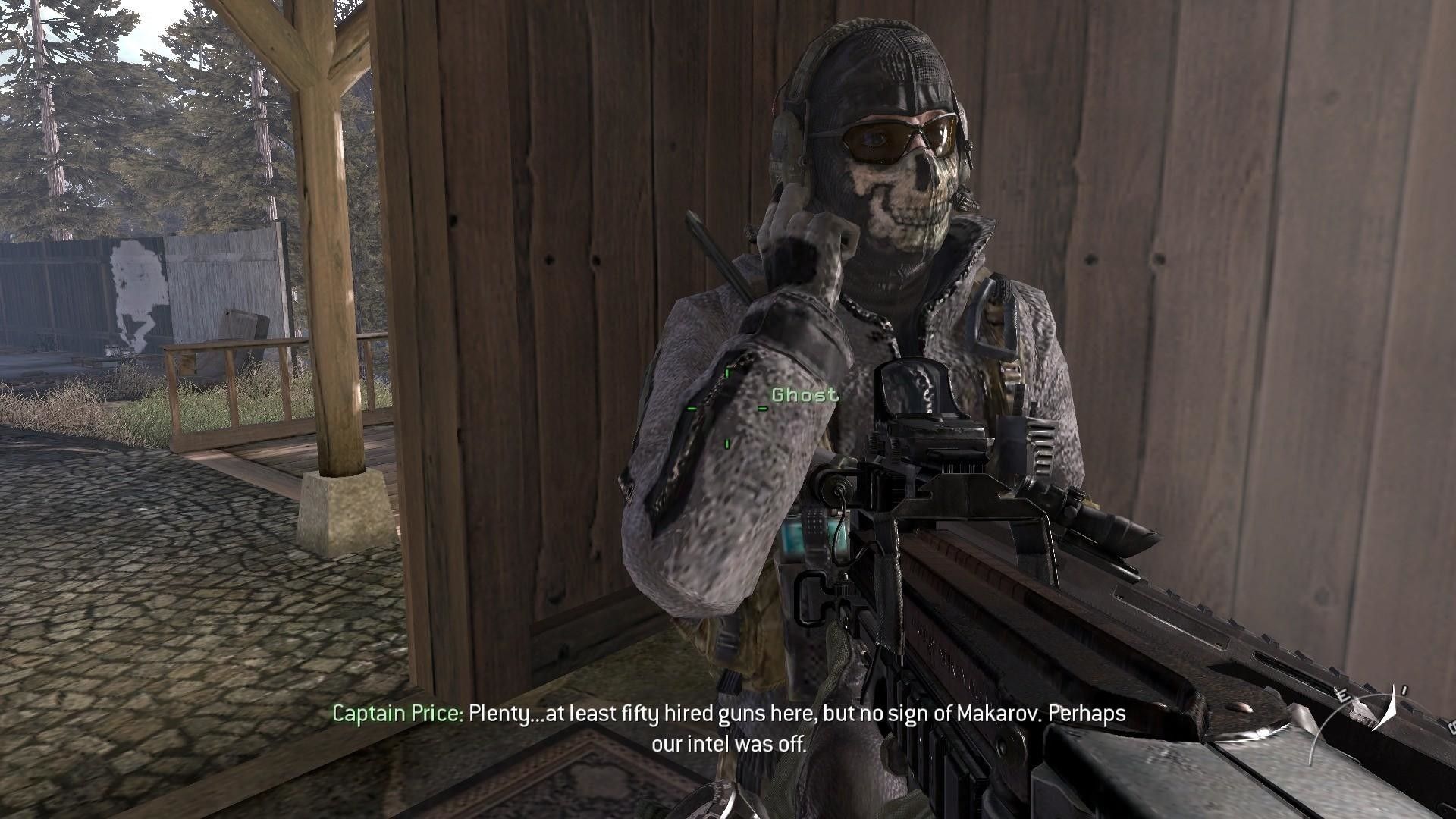 Ghost Call of Duty Modern Warfare, 1920x1080 Full HD 1080p, Desktop