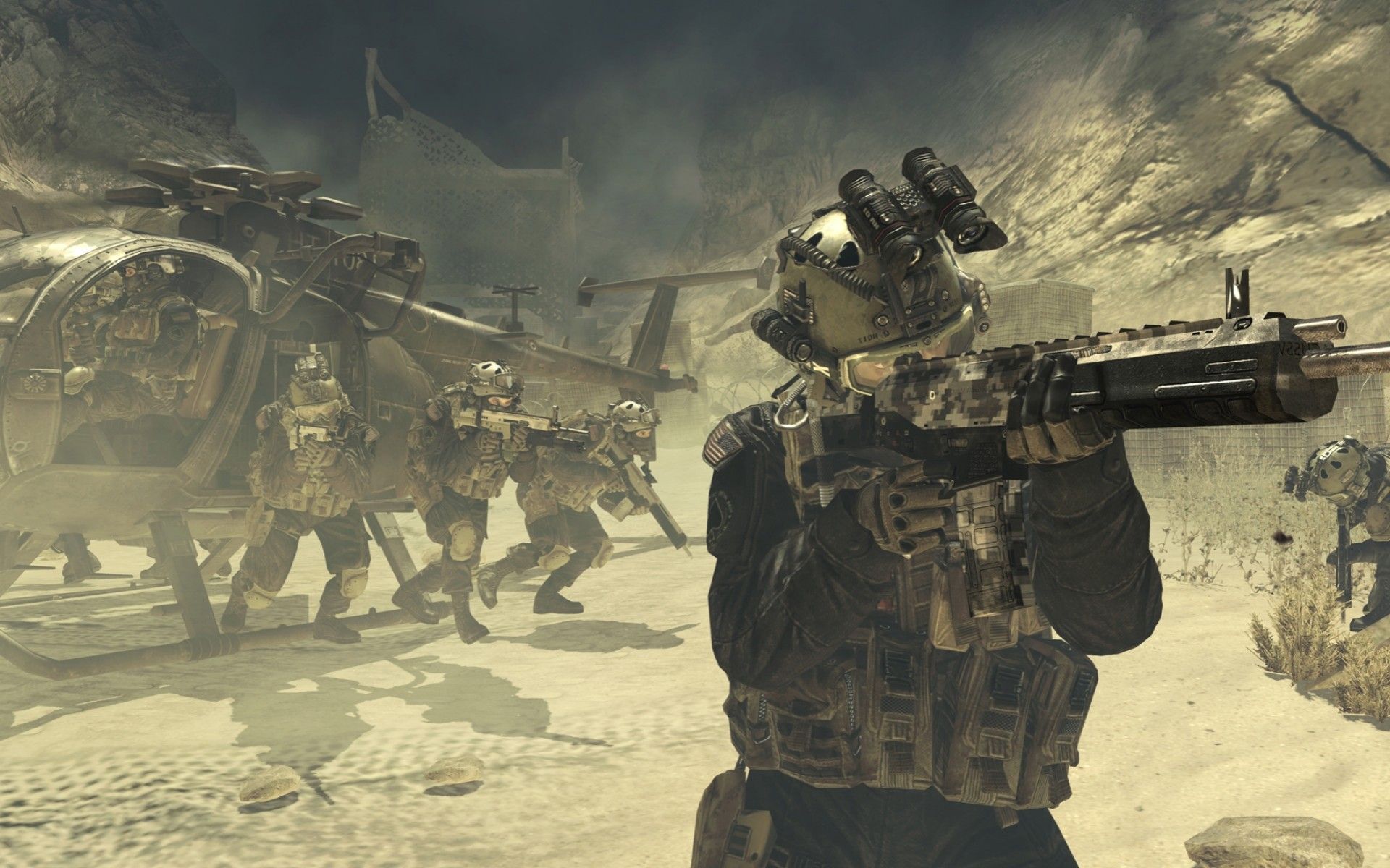 Soldato tra fiamme, Modern Warfare 2, 1920x1200 Full HD+ WUXGA, Desktop