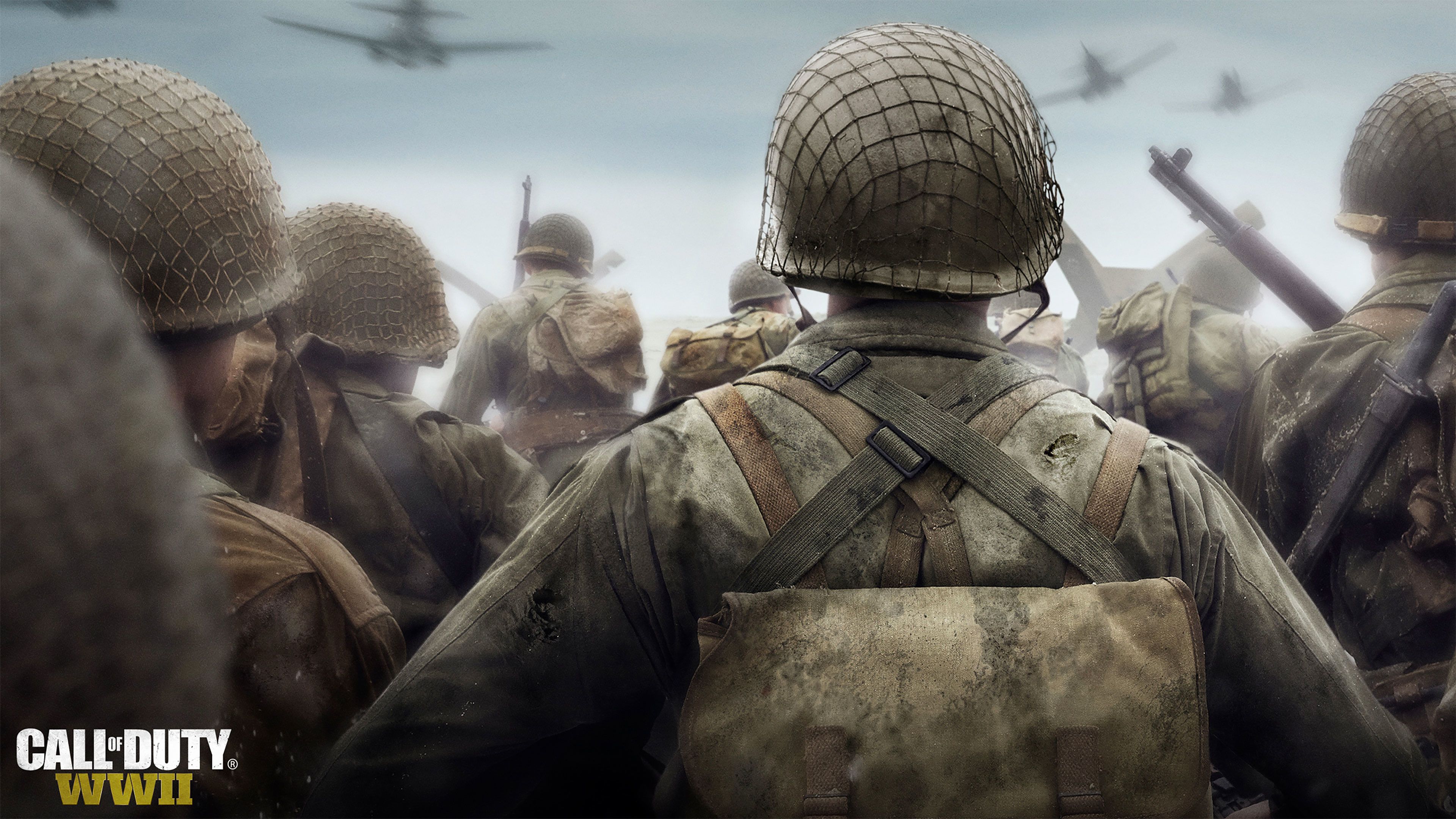 Soldati Call of Duty WWII, 3840x2160 UHD, PC 4K