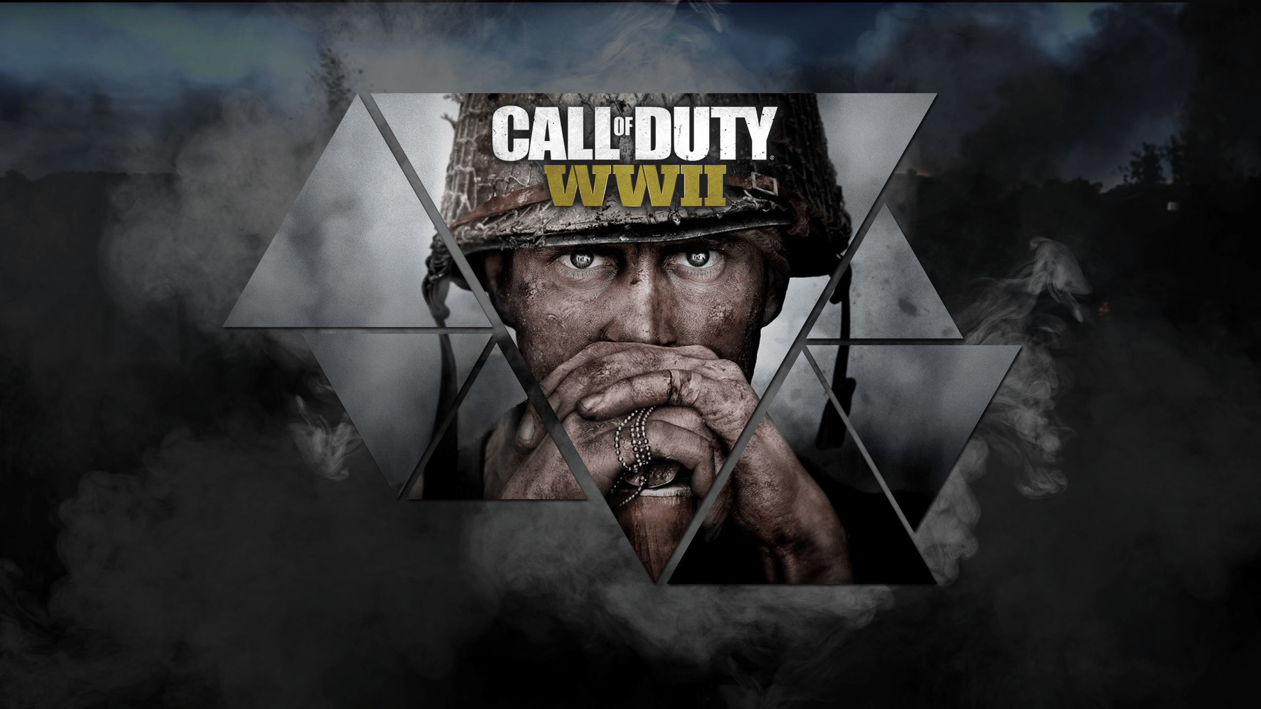 Call of Duty WW2 soldato, 2560x1440 1440p, Desktop