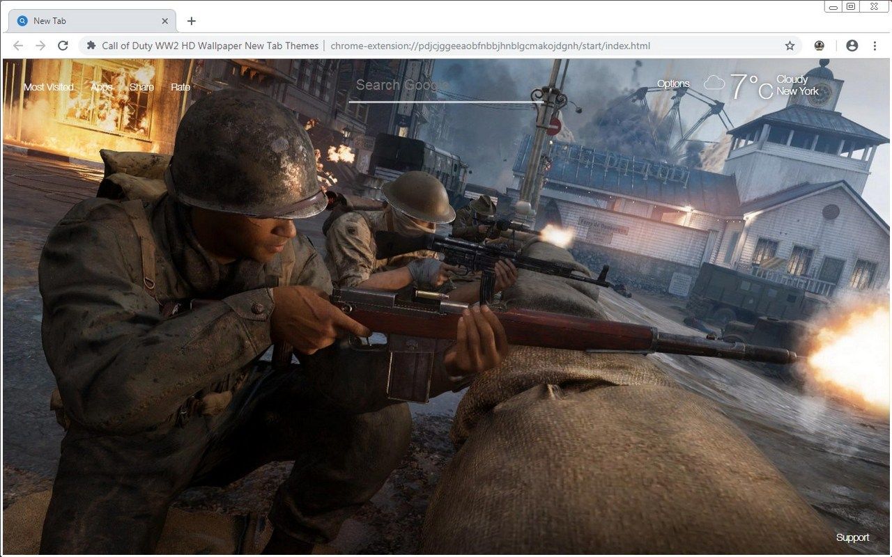 Soldati Call of Duty WW2 combattimento, 1280x800 720p, Laptop
