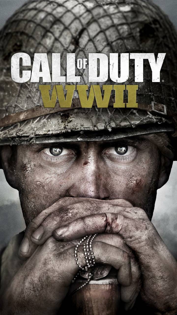 Call of Duty WWII soldato copertina, 720x1280 Full HD Verticale, iPhone