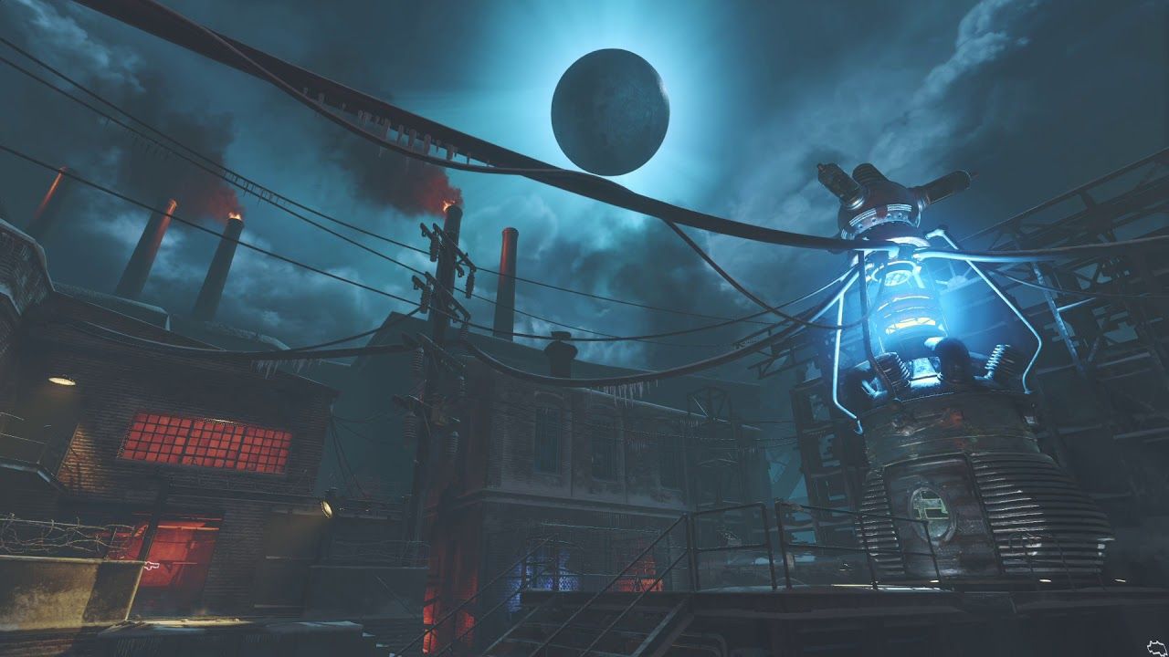 Origins Zombies scena notturna, 1280x720 720p, PC
