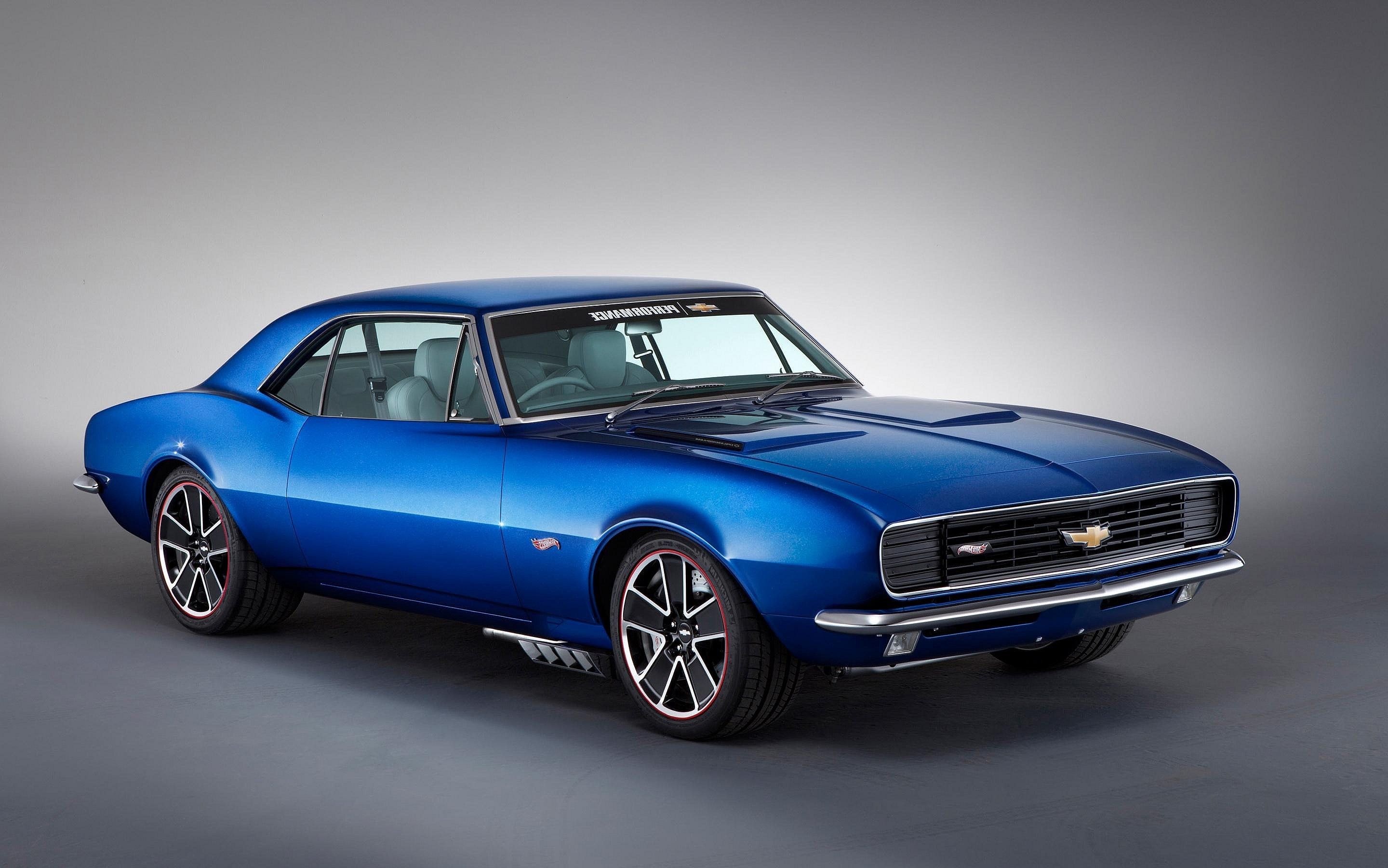 Camaro SS blu 1969, 2880x1800 WQXGA, Desktop