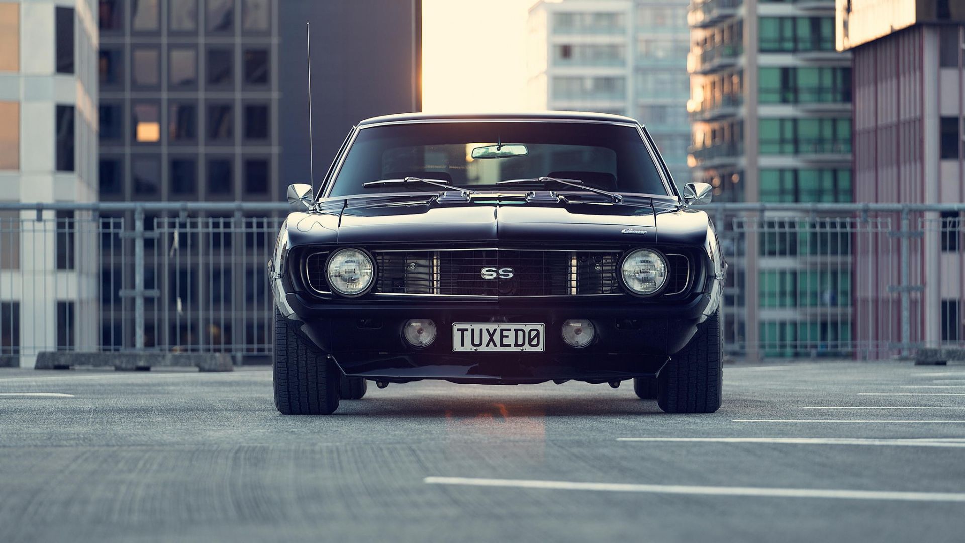 Camaro SS nera 1969, 1920x1080 1080p, PC