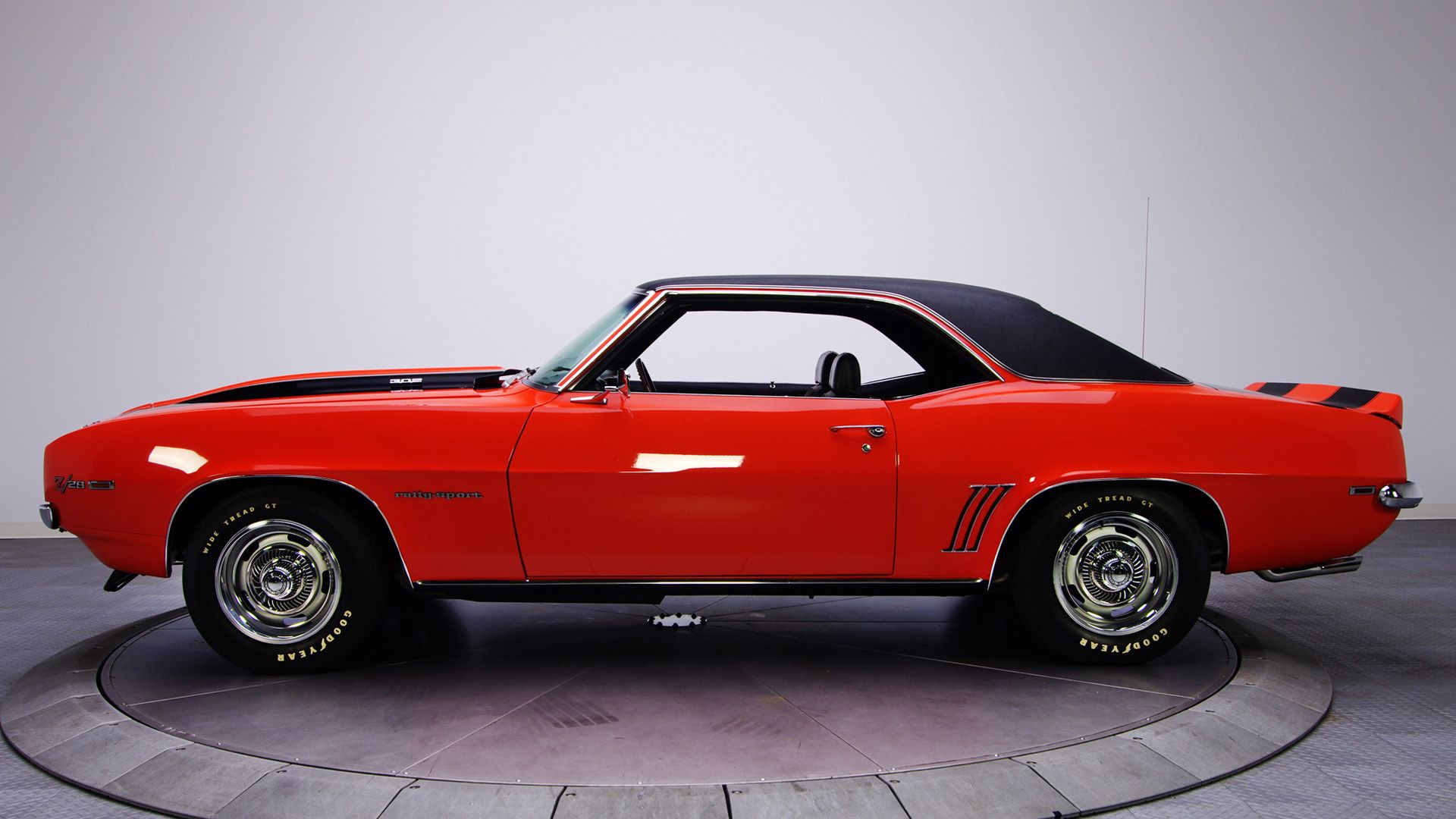 Camaro SS rossa del '69, 1920x1080 Full HD, Desktop