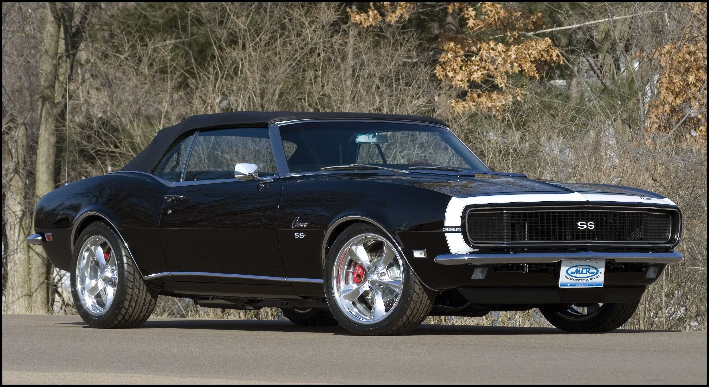 Camaro SS nera del '69, 2960x1616 2K, Desktop