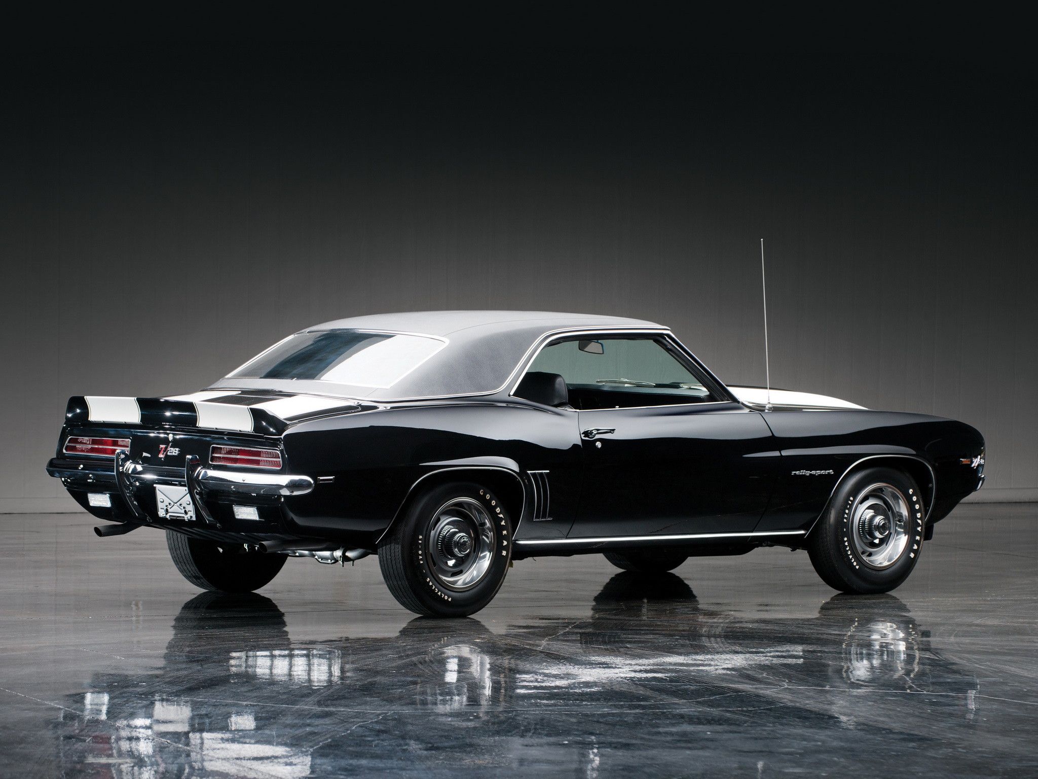 Camaro SS nera 1969, 2048x1536 2K, Laptop