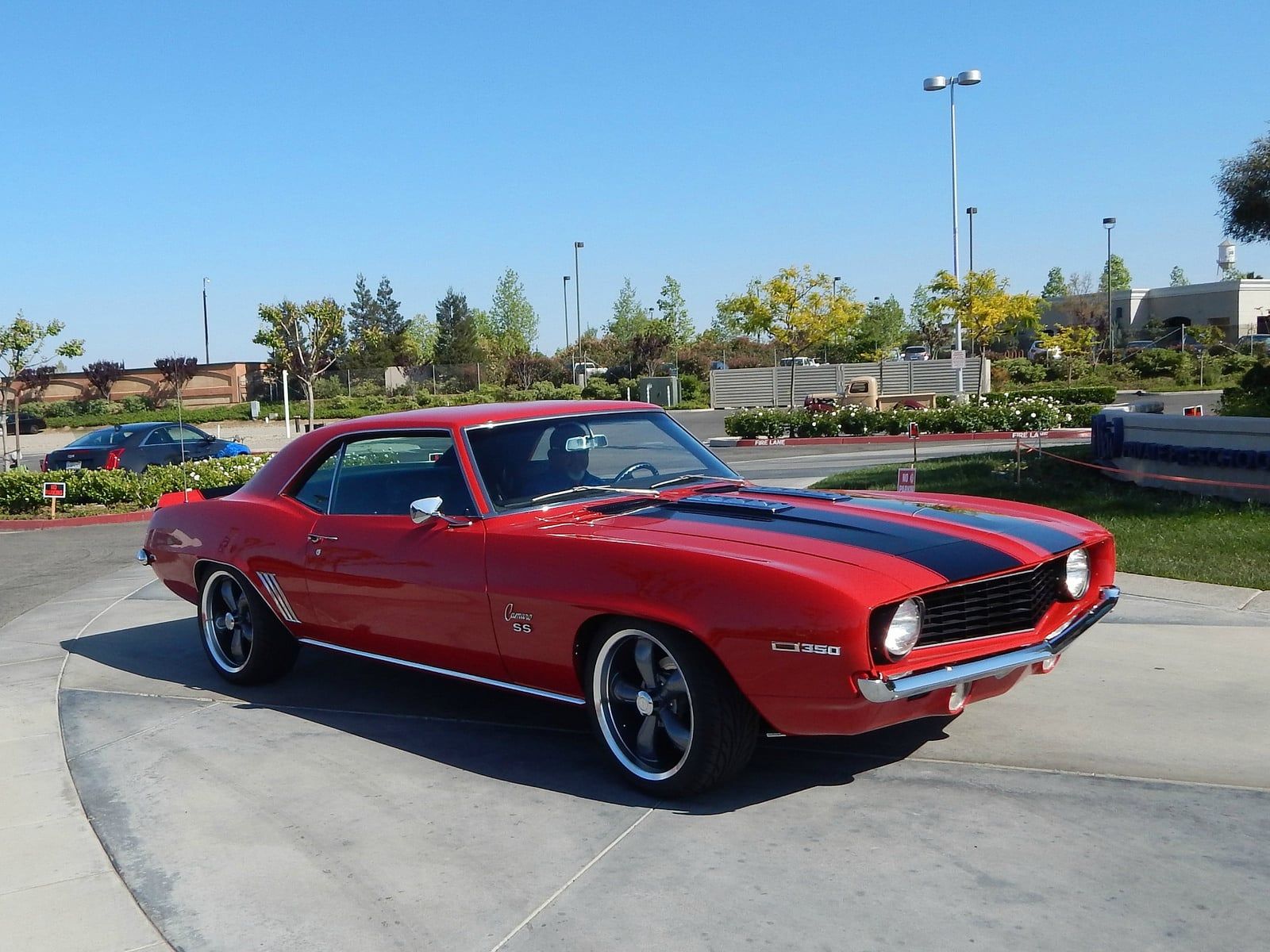 Camaro SS rossa 1969, 1600x1200 900p, Laptop