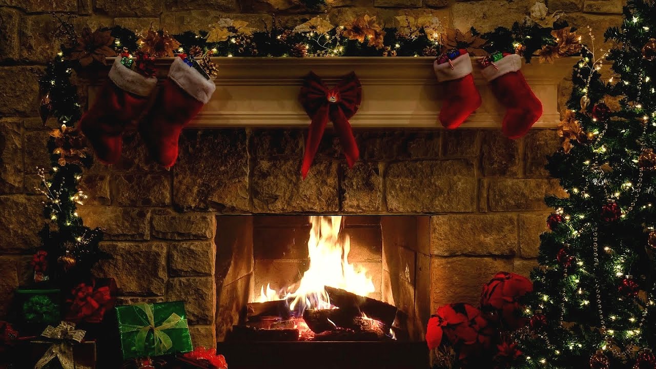 Camino di Natale con calze, 1280x720 720p, Laptop
