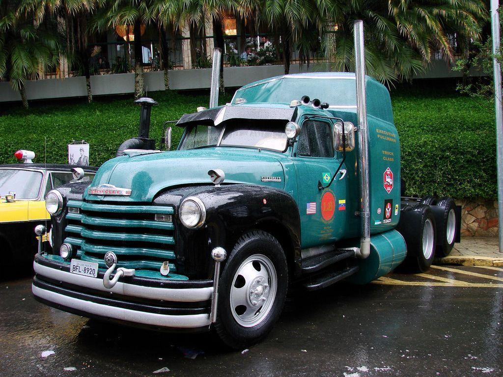 Camion Chevrolet vintage verde, 1024x768 HD, Desktop
