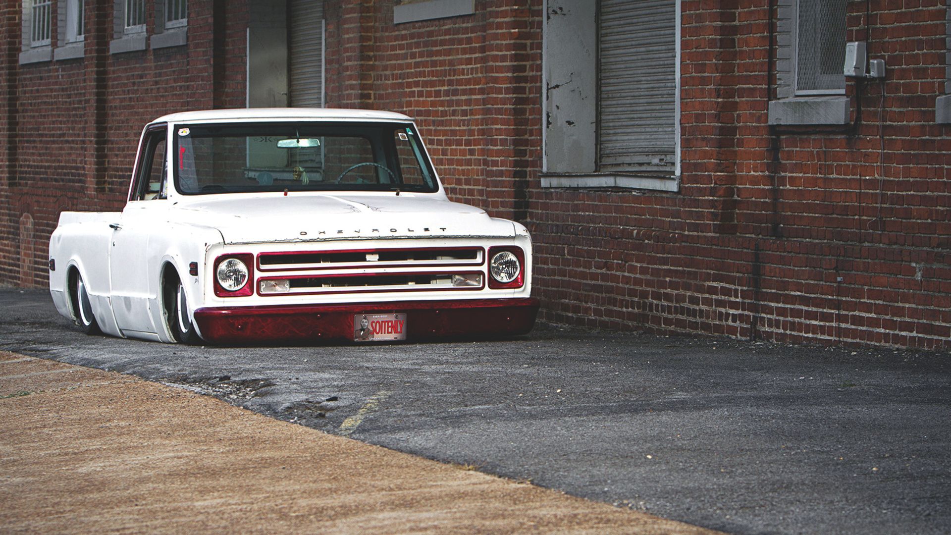 Chevrolet bianco lowrider classico, 1920x1080 Full HD, PC Desktop