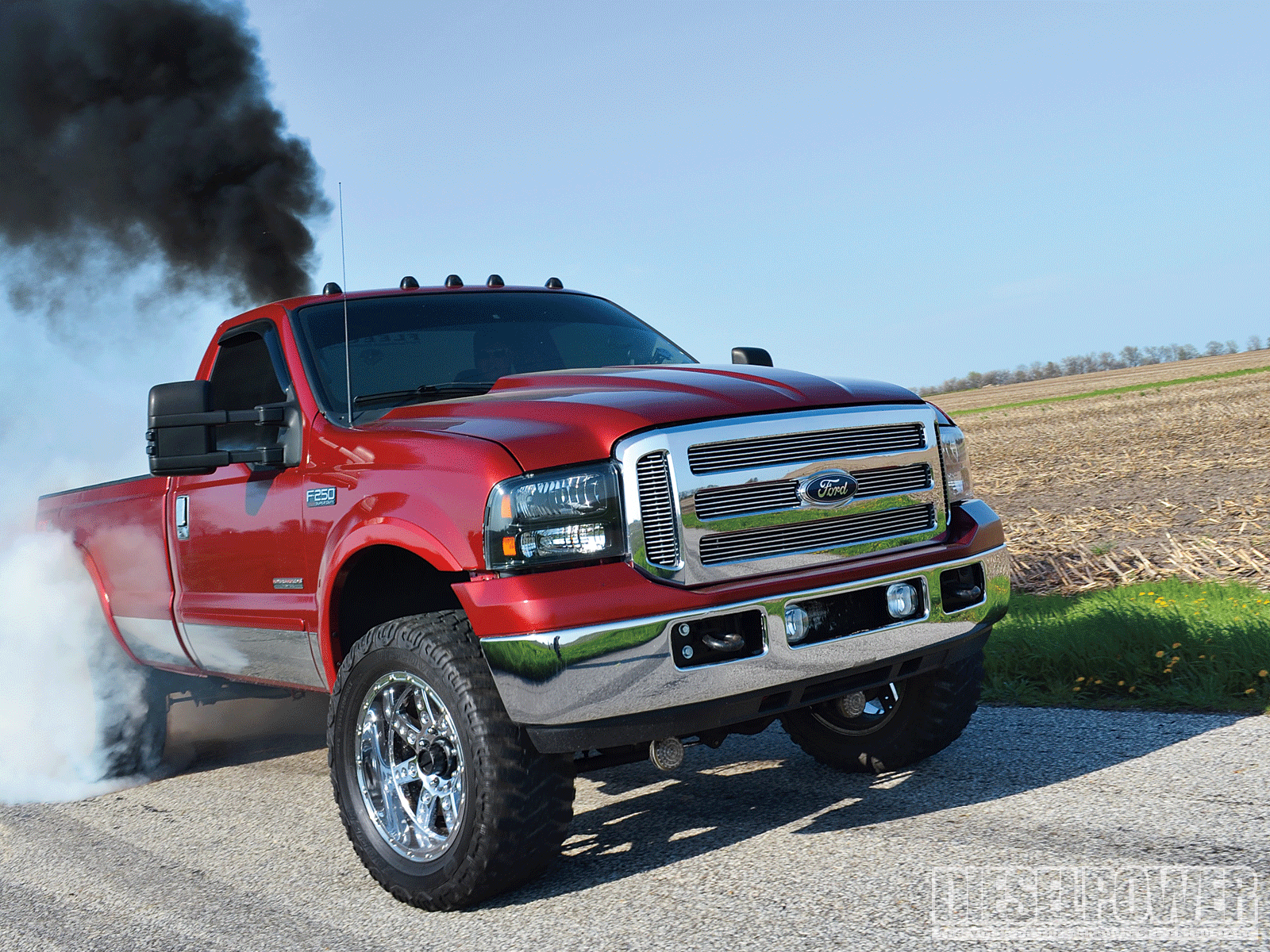 Camion Ford diesel rosso, 1600x1200 900p, PC