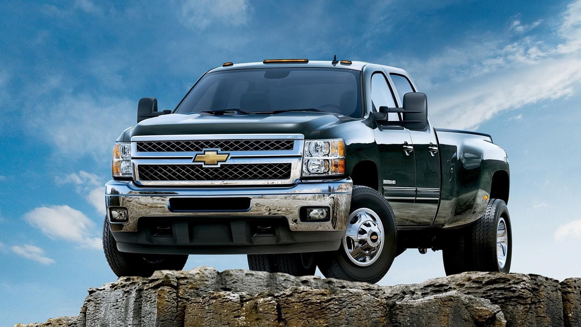 Camion Chevrolet nero su rocce, 1920x1080 Full HD 1080p, Desktop