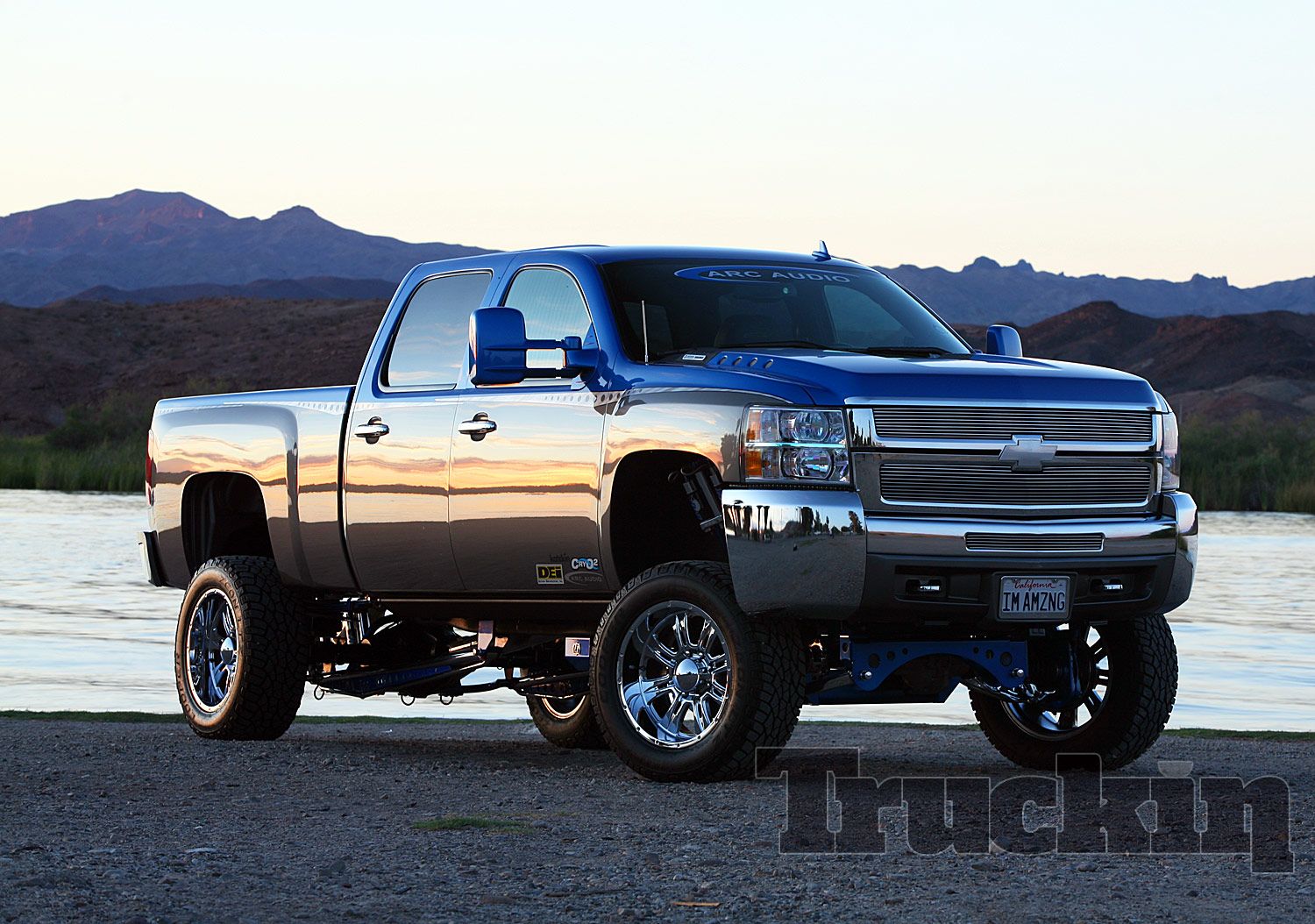 Camion diesel Chevy sollevato, 1500x1054 720p, PC