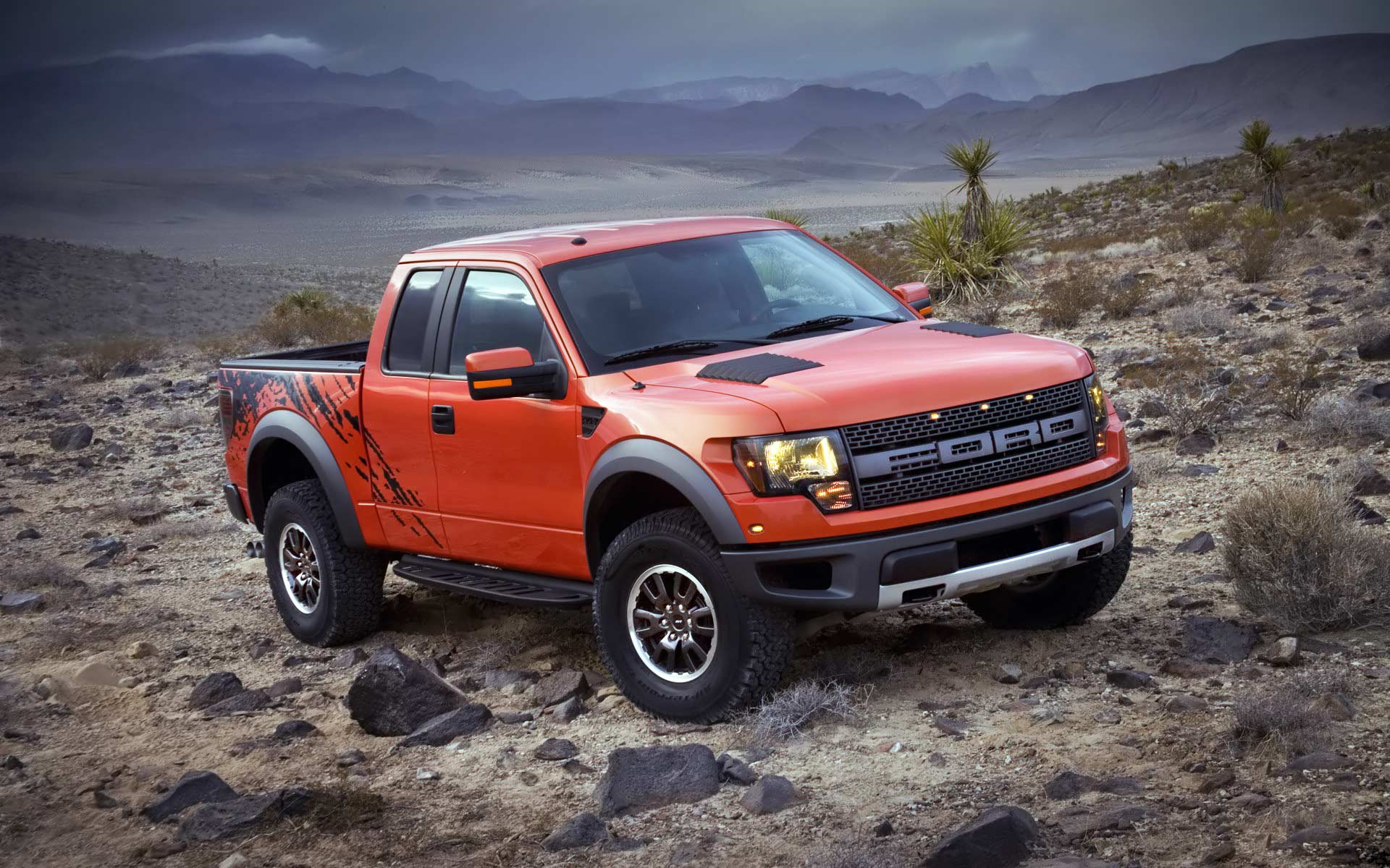 Ford Raptor arancione deserto, 1920x1200 Full HD+, PC