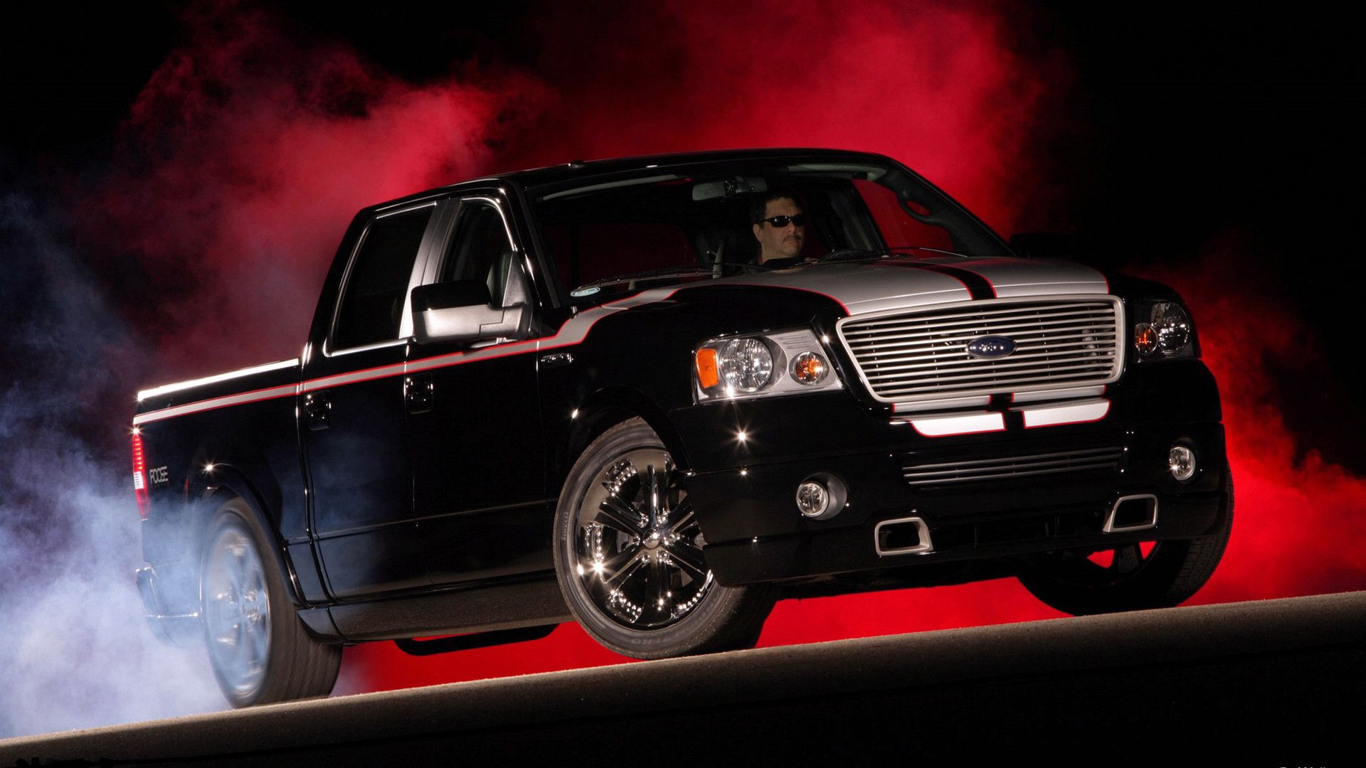 Camion Chevy nero sollevato, 1280x1024 HD, Notebook Gaming