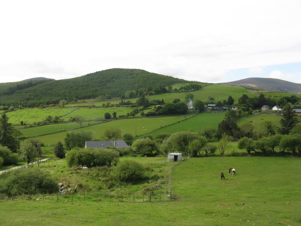 Campagna irlandese con colline verdi, 1024x768 HD, Desktop