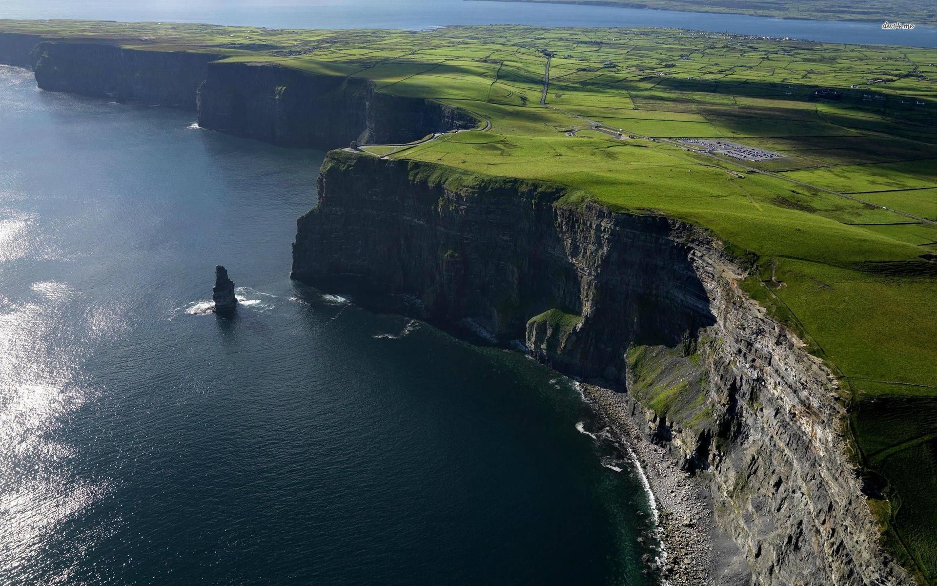 Scogliere verdi campagna irlandese, 1920x1200 Full HD+ WUXGA, Desktop