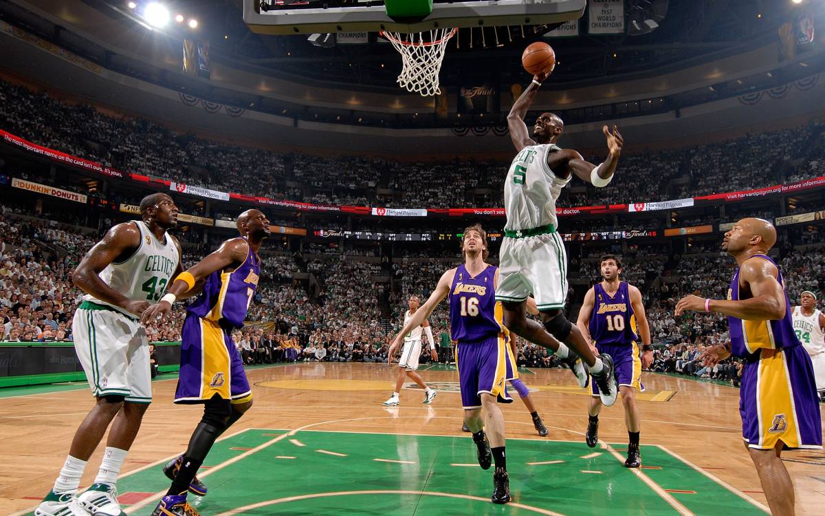 Partita NBA Celtics Lakers, Los Angeles Lakers, 1200x750 HD, Desktop