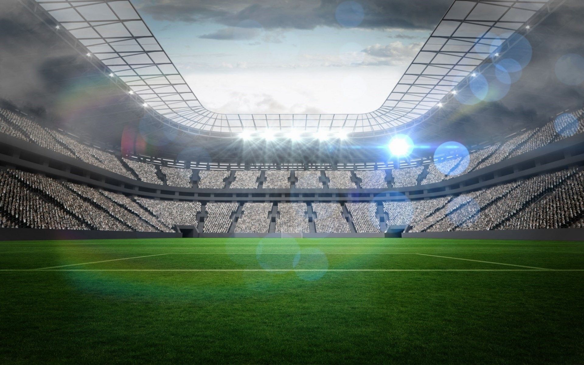 Campo da football americano linee, 1024x768 HD, PC