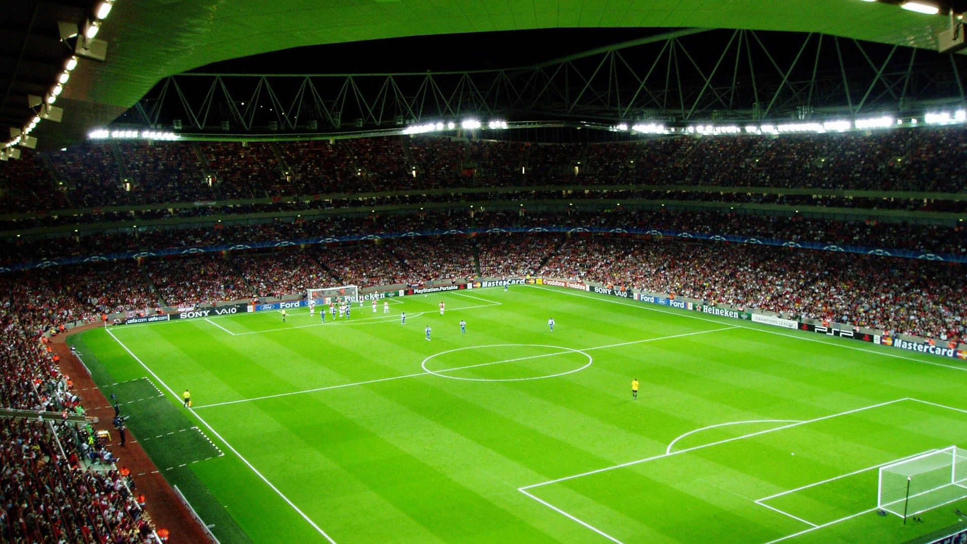 Stadio calcio vista panoramica, 1920x1200 Full HD+ WUXGA, Desktop