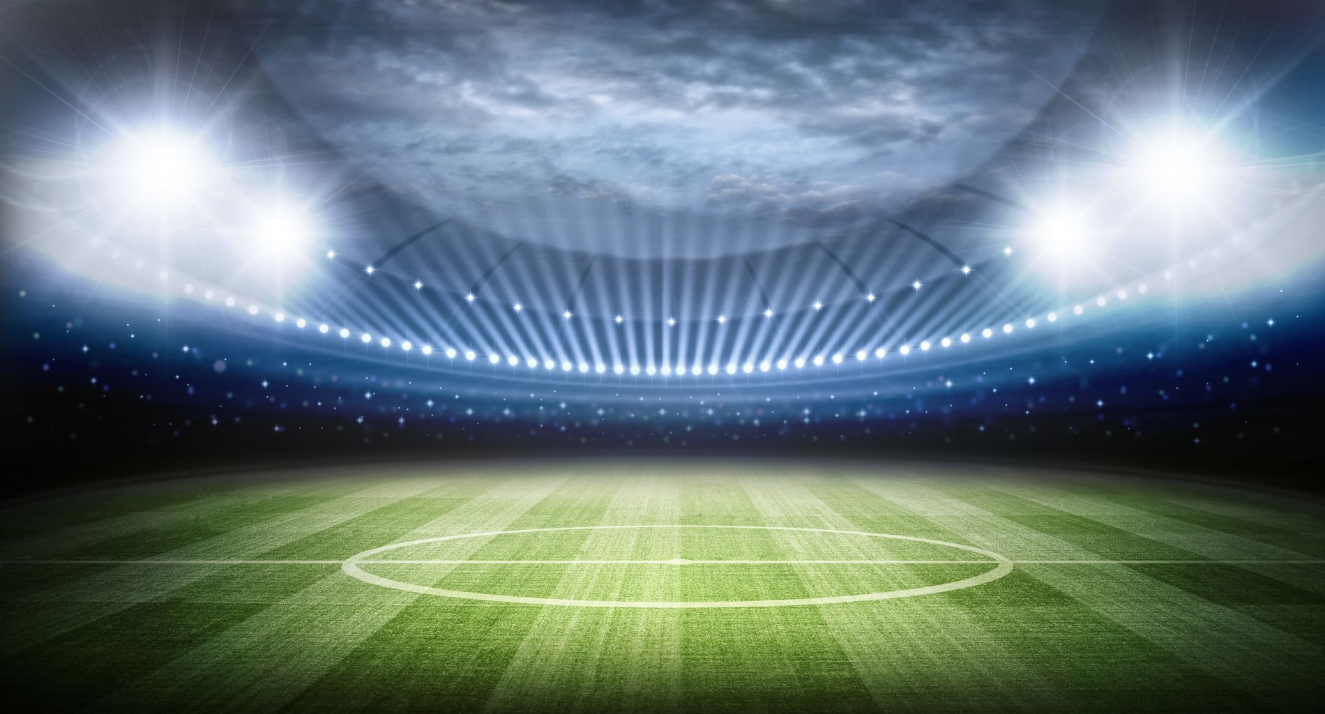 Stadio di calcio notturno, 1500x918 HD, Desktop