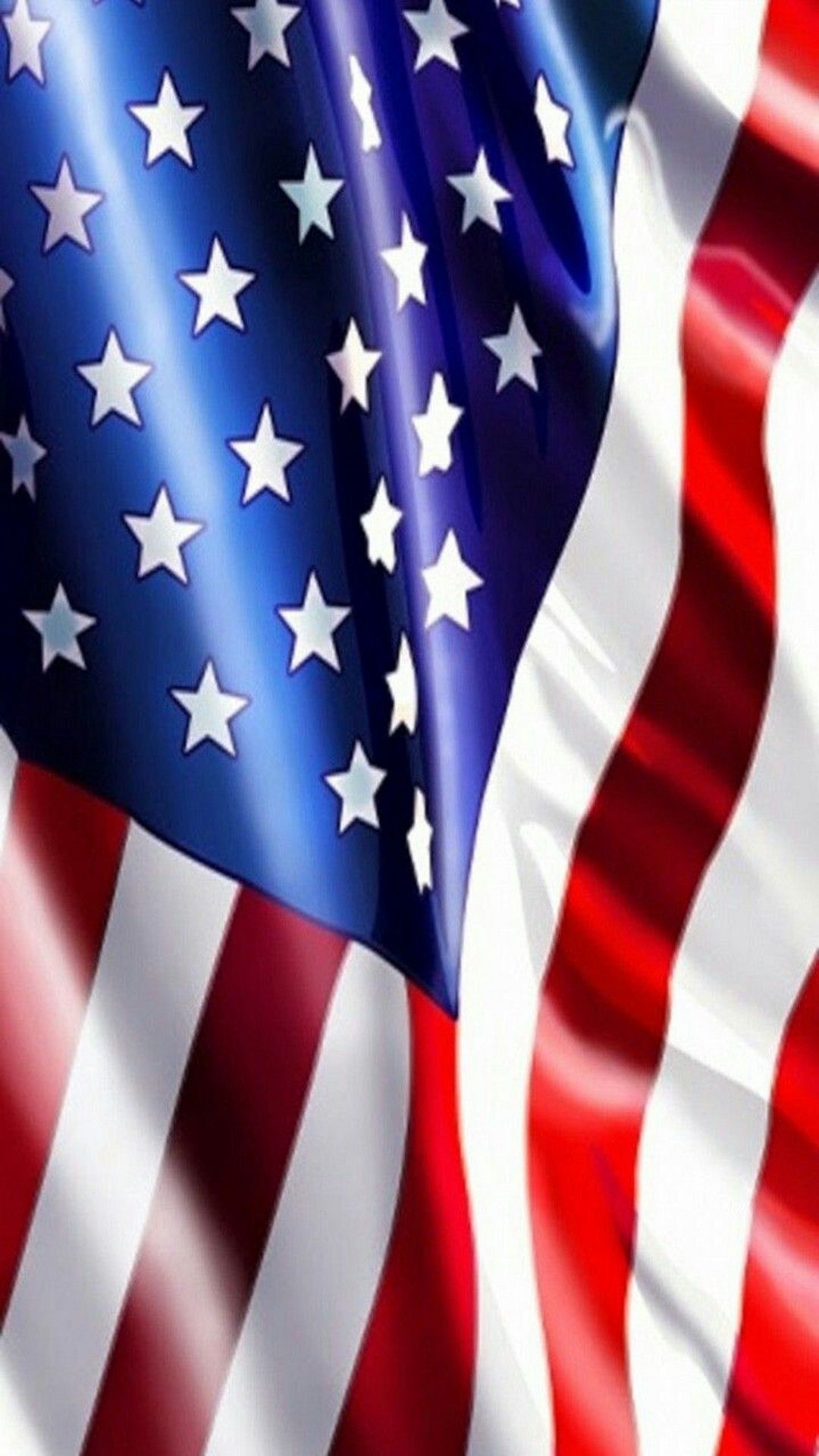 Bandiera USA sventolante, 1080x1920 Verticale, Mobile