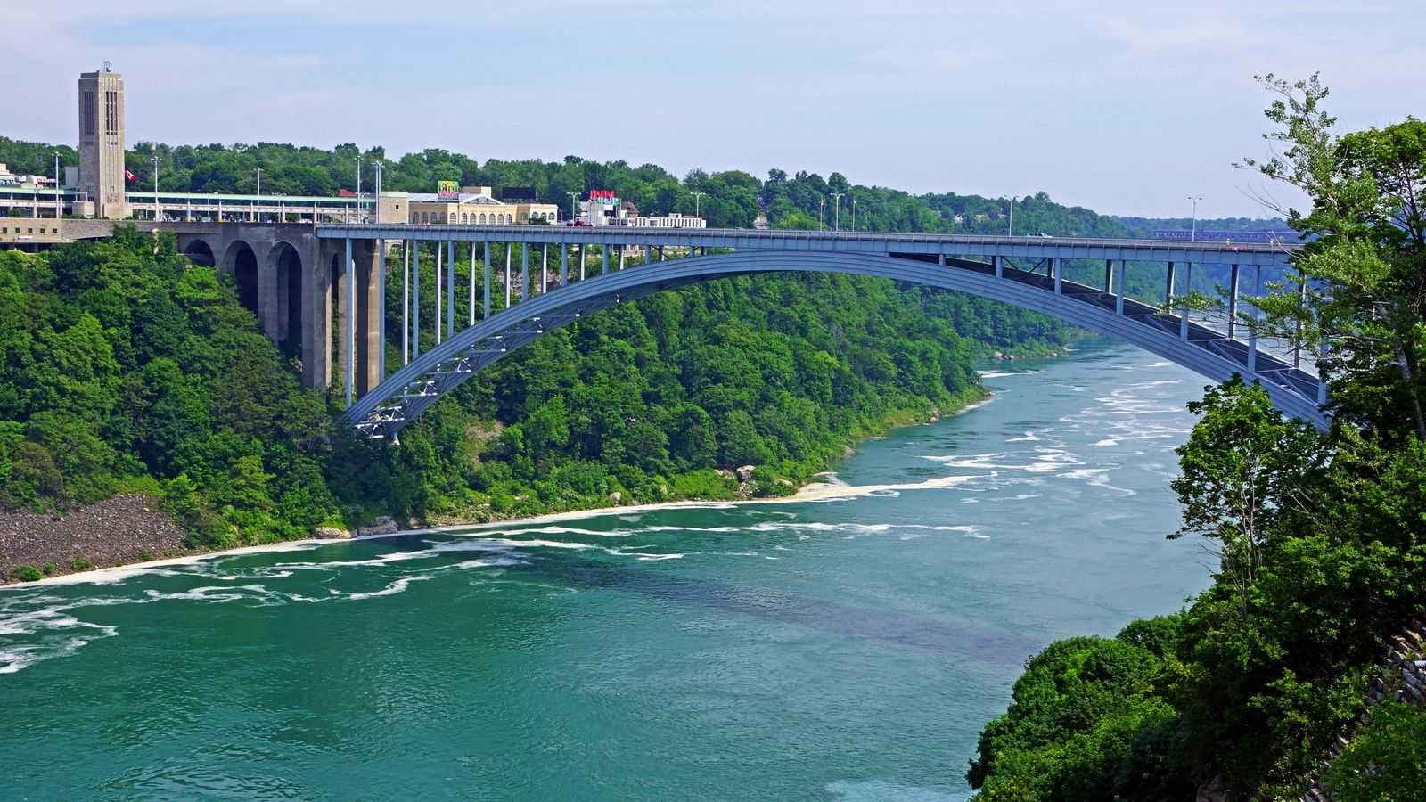 Ponte arcobaleno Niagara Falls, 1600x900 HD, PC
