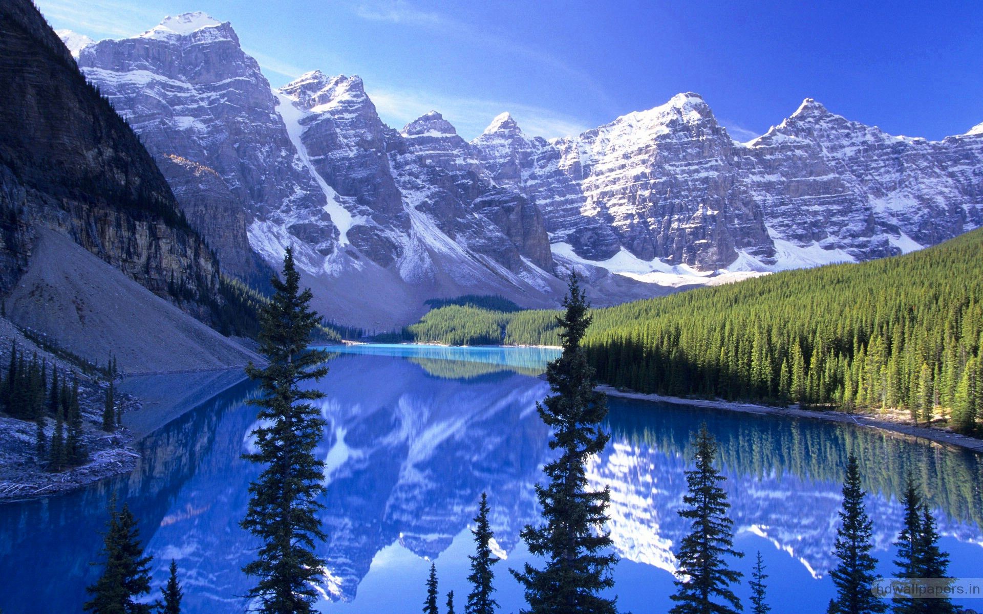 Lago Moraine Canada montagne, 1920x1200 WUXGA, iMac