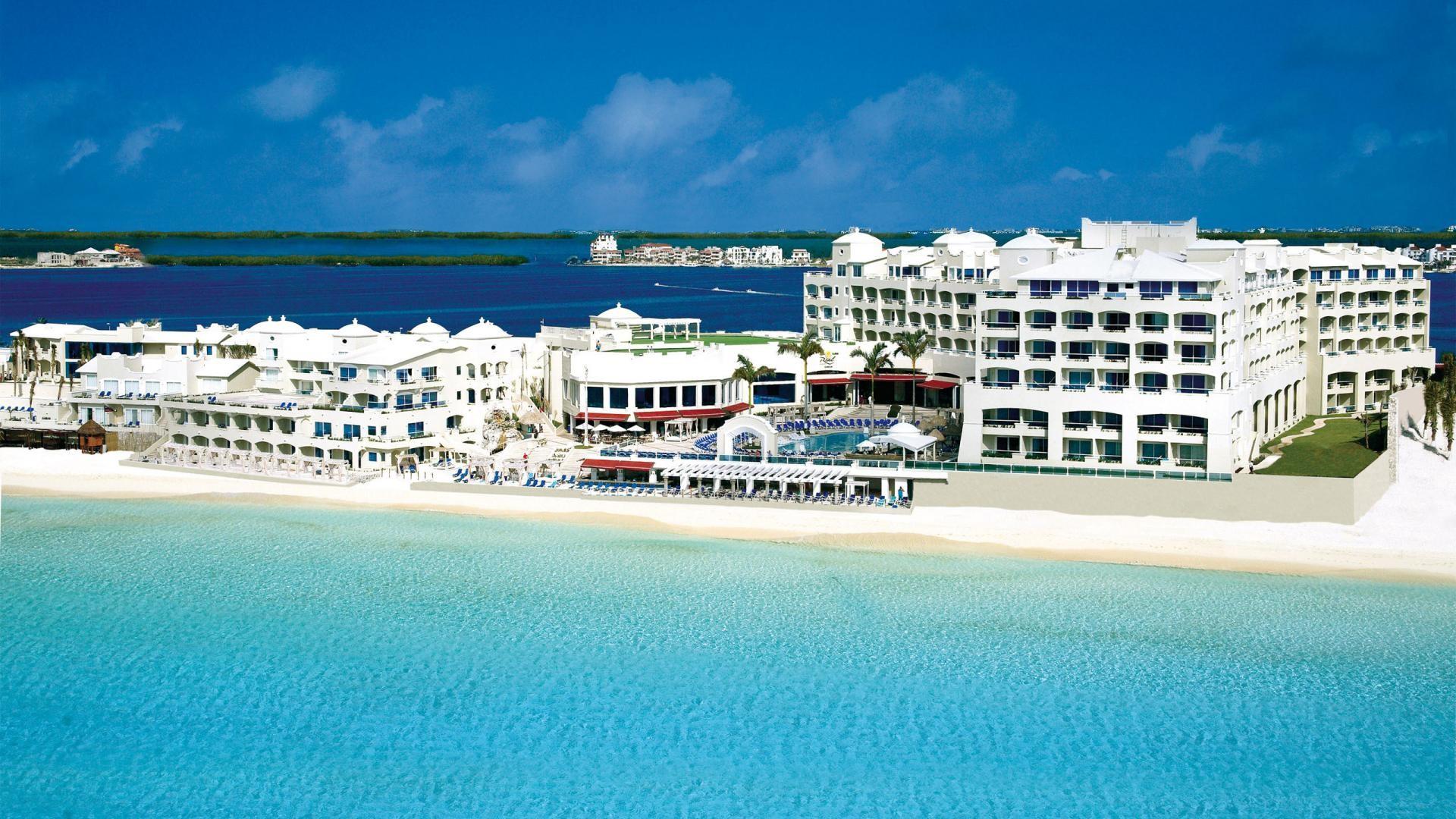 Resort spiaggia Cancún Messico, El Tri, 1920x1080 1080p, Laptop