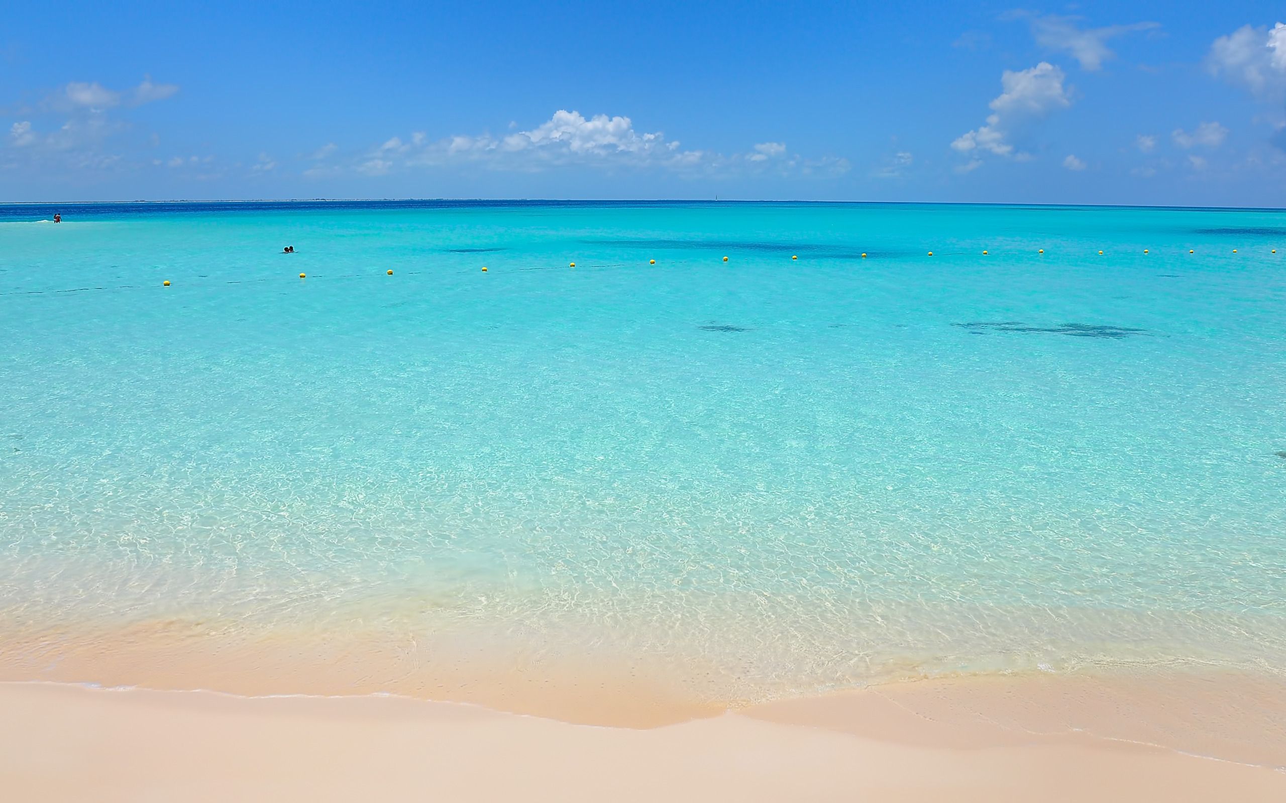 Spiaggia mare turchese Cancún, 2560x1599 2K, Desktop