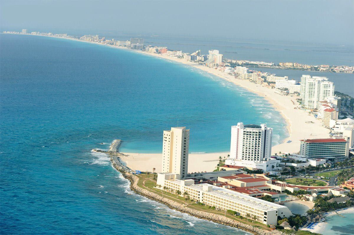 Vista aerea Cancún spiaggia, 1200x798 HD, HP Laptop