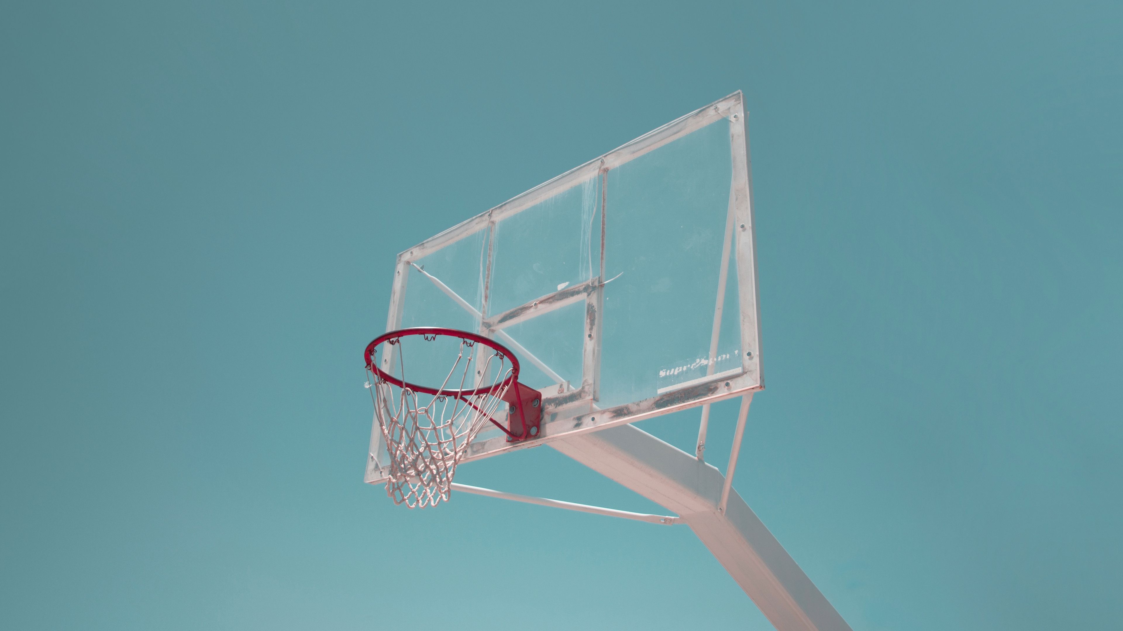 Canestro da basket cielo azzurro, 3840x2160 UHD, PC 4K