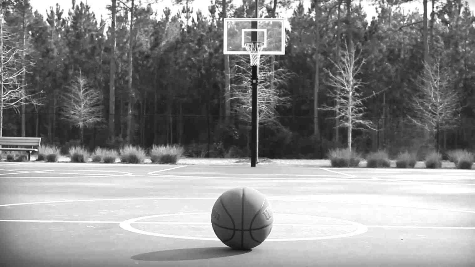 Canestro da basket bianco e nero, 1517x853 720p, PC