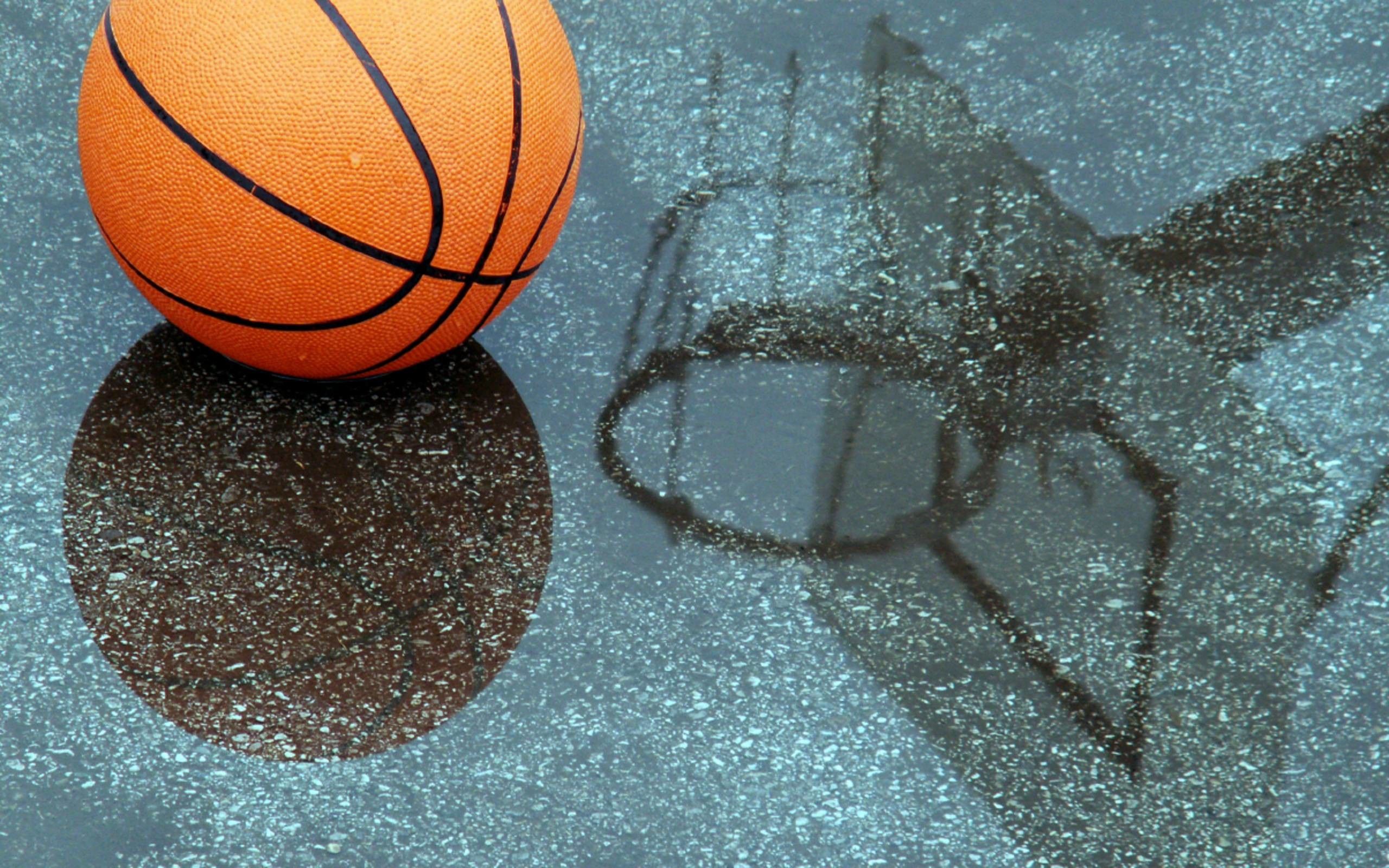Pallone da basket e ombra canestro, 2560x1600 WQXGA, MacBook Pro