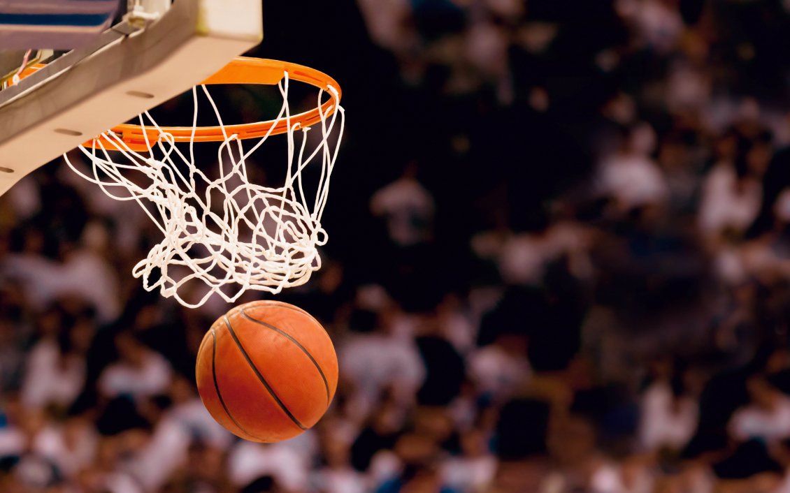 Canestro da basket con palla, 1130x706 HD, Desktop