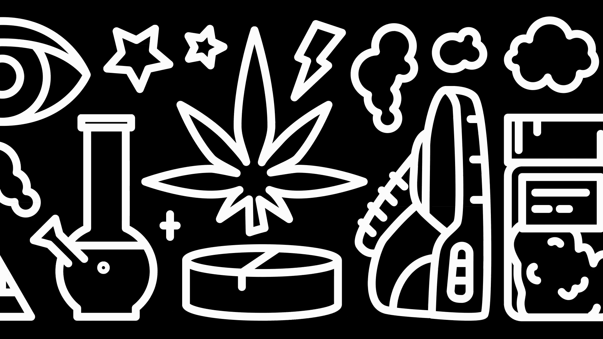 Foglia di marijuana verde, 1440x900 720p, PC