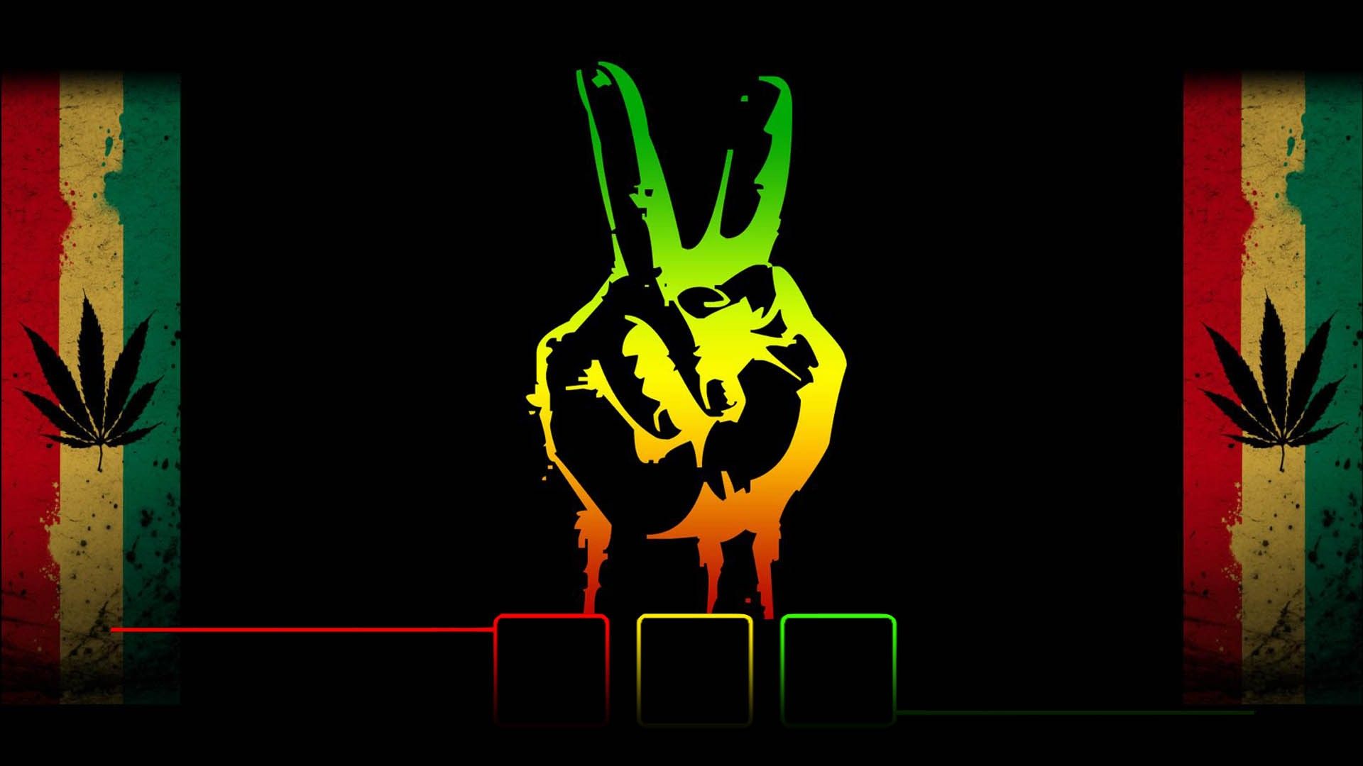 Foglia cannabis bandiera rasta, 1600x1000 HD, Laptop