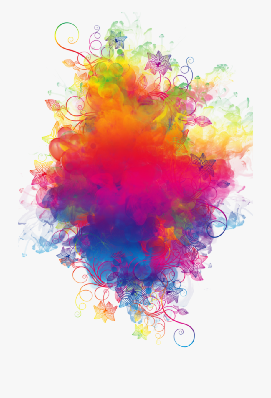 Foglie di cannabis arcobaleno, HD, Desktop